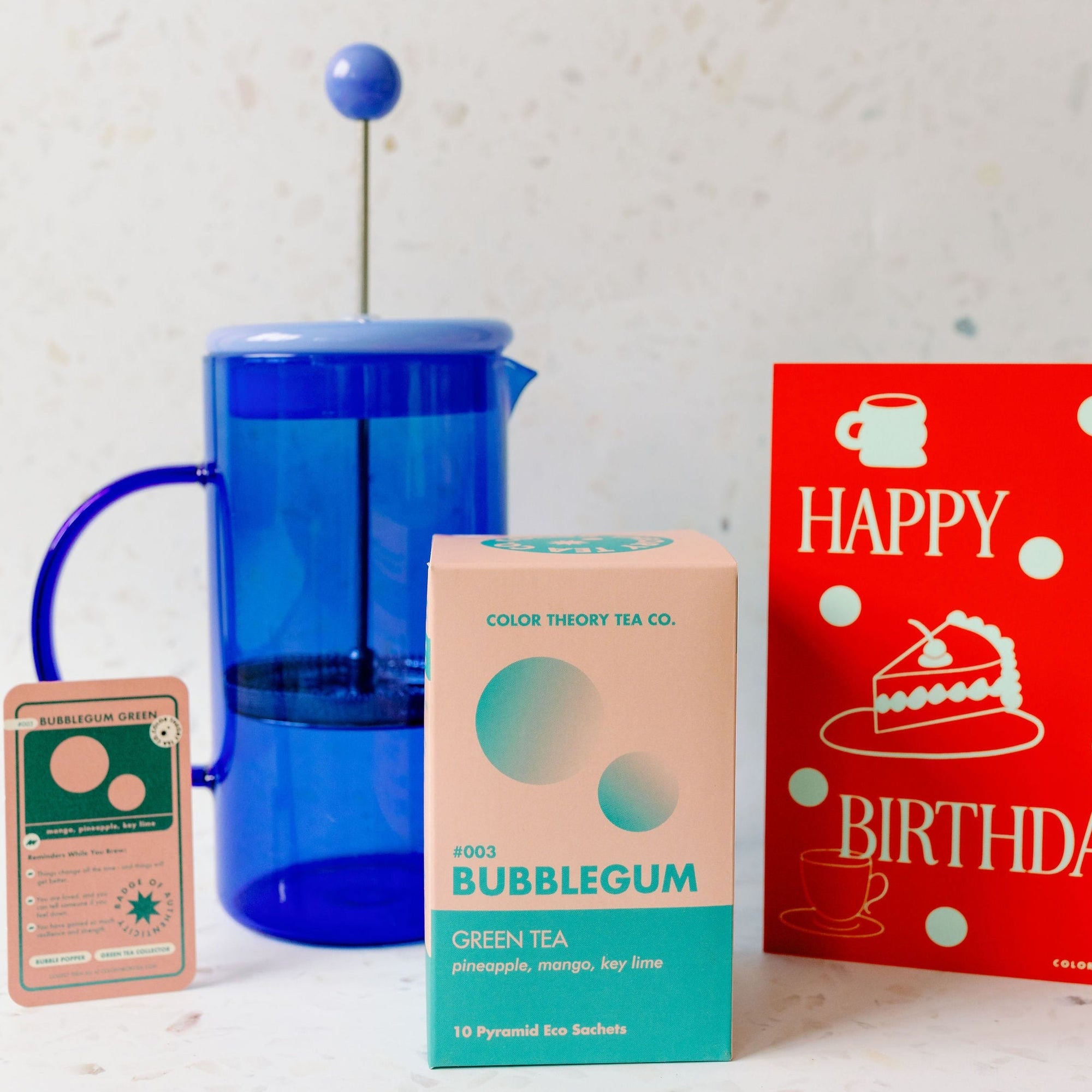 Glass Press Tea Brewer